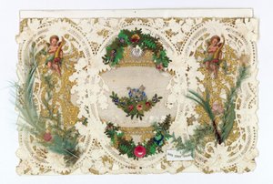 Victorian Valentine Card