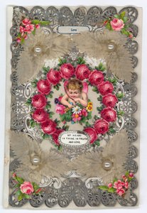 Victorian Valentine Card