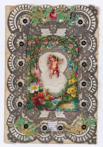 Victorian Valentine Card