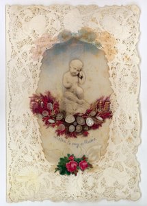 Victorian Valentine Card