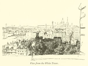 View from the White Tower by English School