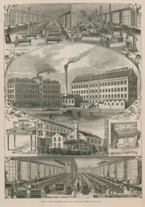 View of John Brinsmead and Sons Pianoforte Works by English School