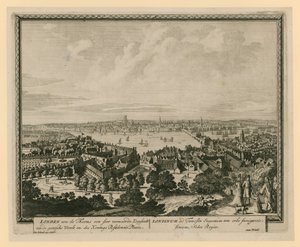 View of London by English School