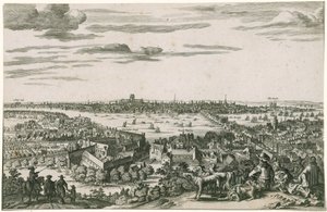 View of London by English School