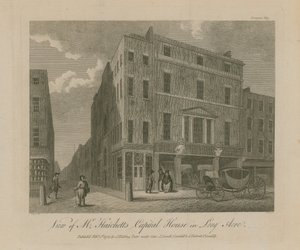 View of Mr Hatchetts Capital House by English School
