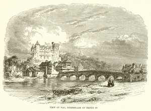 View of Pau, Birthplace of Henry IV