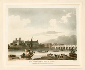 View of Westminster Hall and Bridge
