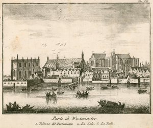 View of Westminster Palace, London