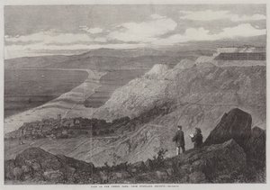 View of the Chesil Bank, from Portland Heights by English School