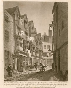 View of the Southern extremity of Thieving Lane (of late years called Bow Street)