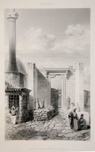 View of the Temple of Augustus
