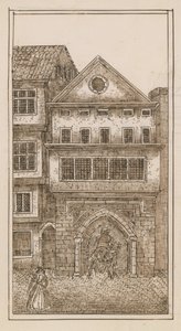 View of the north gate of St Paul