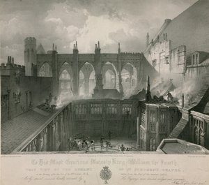 View of the Remains of St Stephen