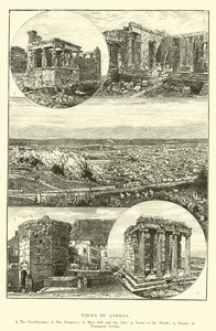 Views in Athens by English School