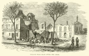 Village Near Blois After the Siege, December 1870 by English School