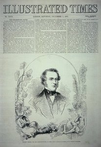 Viscount Canning, the New Governor-General of India, illustration from 