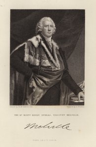 Viscount Melville by English School