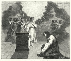 Vision of Judgment upon Jerusalem, Ezekiel IX by English School