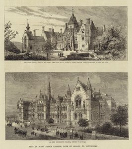 Visit of HRH Prince Leopold, Duke of Albany, to Nottingham by English School