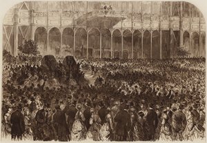 Visit of the Viceroy of Egypt by English School