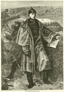 Von Moltke Before Paris, November 1870 by English School