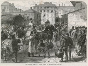 Voters Coming to the Poll by English School