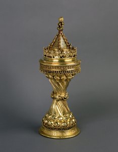 Warden Hills Salt, presented to New College, Oxford by Walter Hill, Warden from 1475-94, c.1475-94 by English School