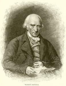 Warren Hastings by English School