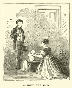 Washing the Waif by English School