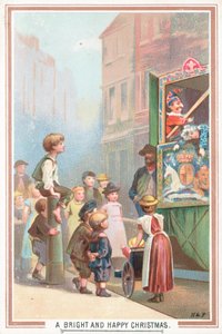 Watching a Punch and Judy Show