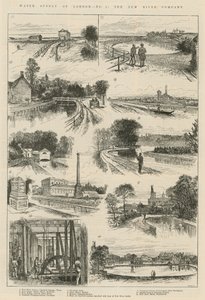 Water supply of London: The New River Company by English School