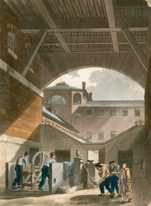 Waterbath, Coldbath Fields Prison by English School