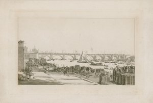 Waterloo Bridge, London by English School