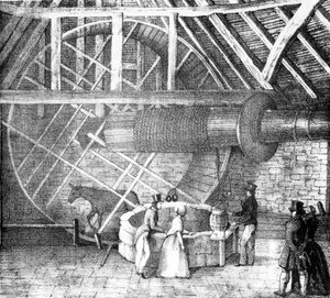Well Hoist Driven by a Donkey, c.1870