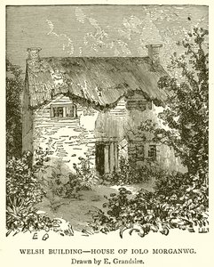 Welsh Building--House of Iolo Morganwg by English School