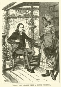 Wesley Conversing with a Young Negress