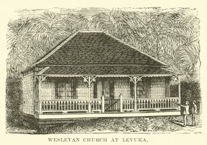 Wesleyan Church at Levuka by English School