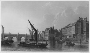 Westminster Bridge by English School