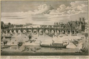 Westminster Bridge by English School