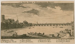 Westminster Bridge by English School