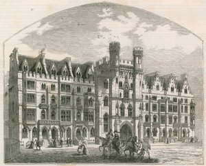 Westminster Improvements - New Houses in the Broad Sanctuary by English School