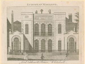 Whitehall Court or Yard, Vanbrugh House, Demolished 1898