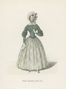Wiener Zeitschrift, April 1837 by English School