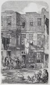 Wild Court, off Great Wild Street, Drury Lane by English School