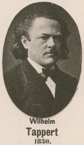 Wilhelm Tappert (engraving) by English School