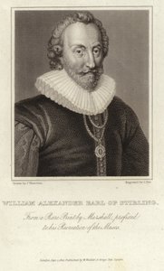 William Alexander, 1st Earl of Stirling (c. 1570 – 12 September 1640) by English School