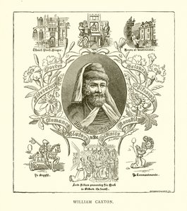 William Caxton by English School
