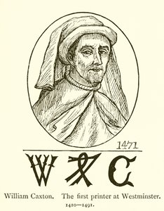 William Caxton, The first printer at Westminster by English School