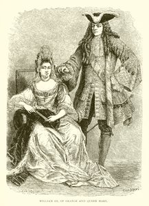 William III of Orange and Queen Mary by English School