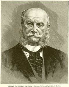 William I, German Emperor by English School